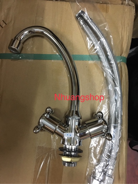 Kran meja tanam cuci piring mixer panas dingin great quality