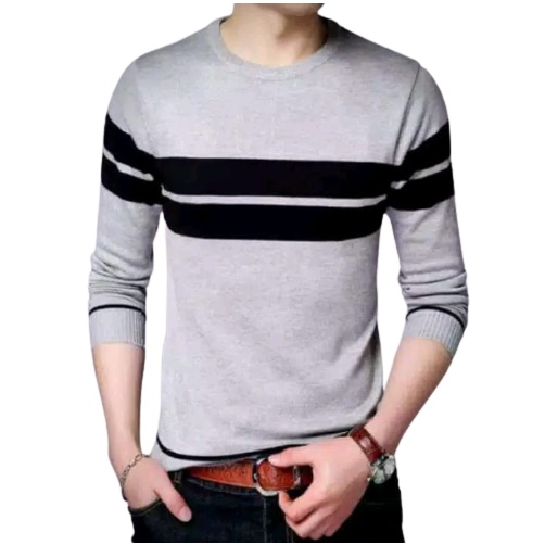 pojoksweater.id - Sweater Rajut Round Strip 2 12 Get Kualitas Terbaik