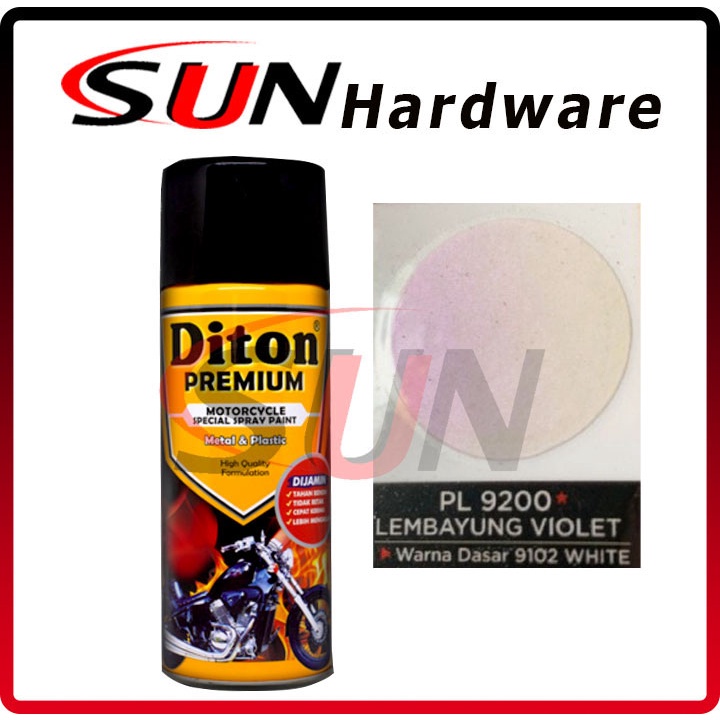 Pilox Diton Premium 400 Ml Lembayung Violet Pl9200 Pilox Pylox