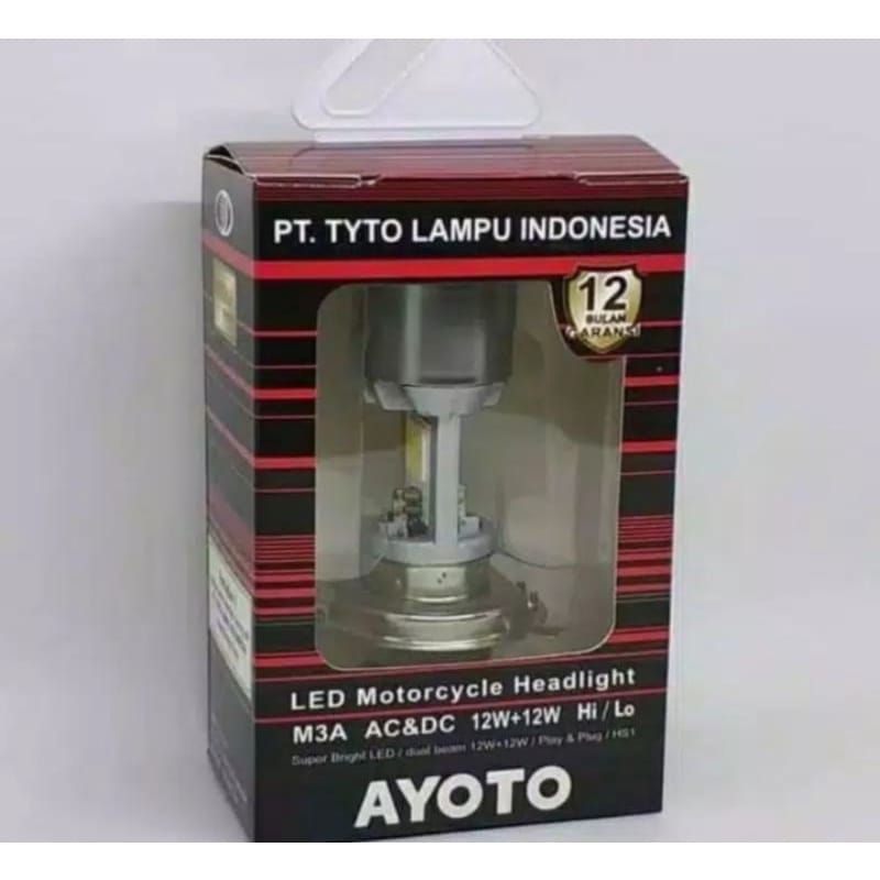 lampu depan h4  ayoto