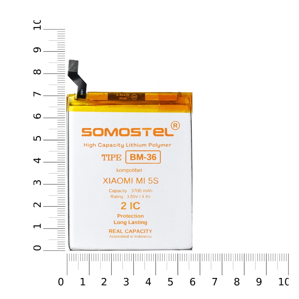 Somostel - BM36 Mi 5S Batre Batrai Baterai