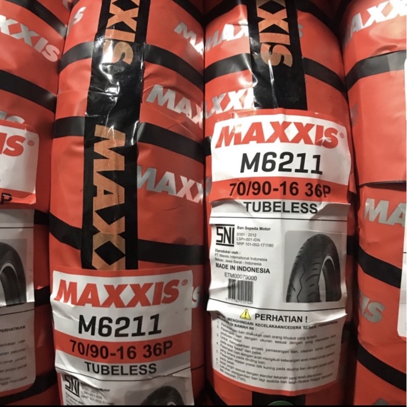 BAN MAXXIS RING 16 70/90-16 TUBLES