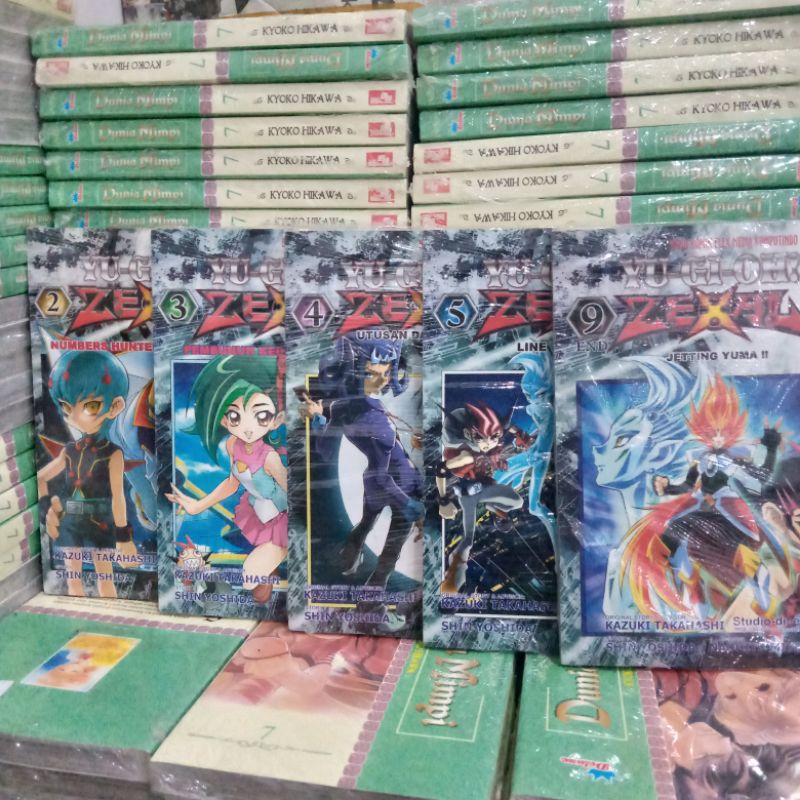 komik - yu gi oh zexal vol 2,3,4,5,6,9