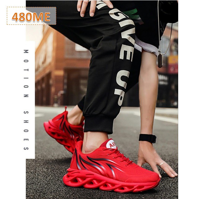 Sepatu Sneakers Pria Motion Fashion Korea - 480 Sol Tebal 2 Cm