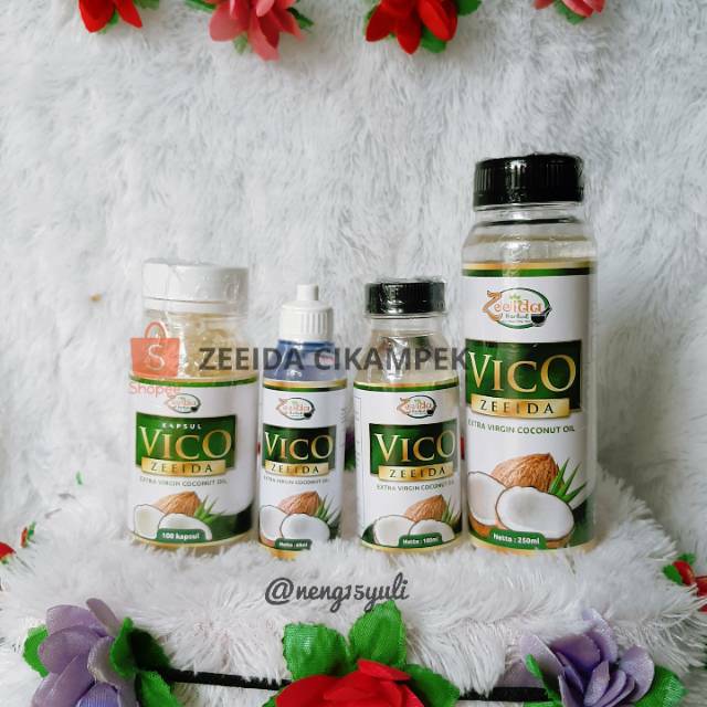 

VIRGIN COCONUT OIL VICO ZEEIDA HERBAL MINYAK KELAPA MURNI DISTRIBUTOR ZEEIDA HERBAL