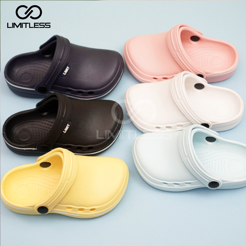 Sendal Baim Anak Selop Lucu Empuk Sepatu Sandal Anak Perempuan Laki Laki Unisex Sandal Kodok Anak Slip On Selop Anak