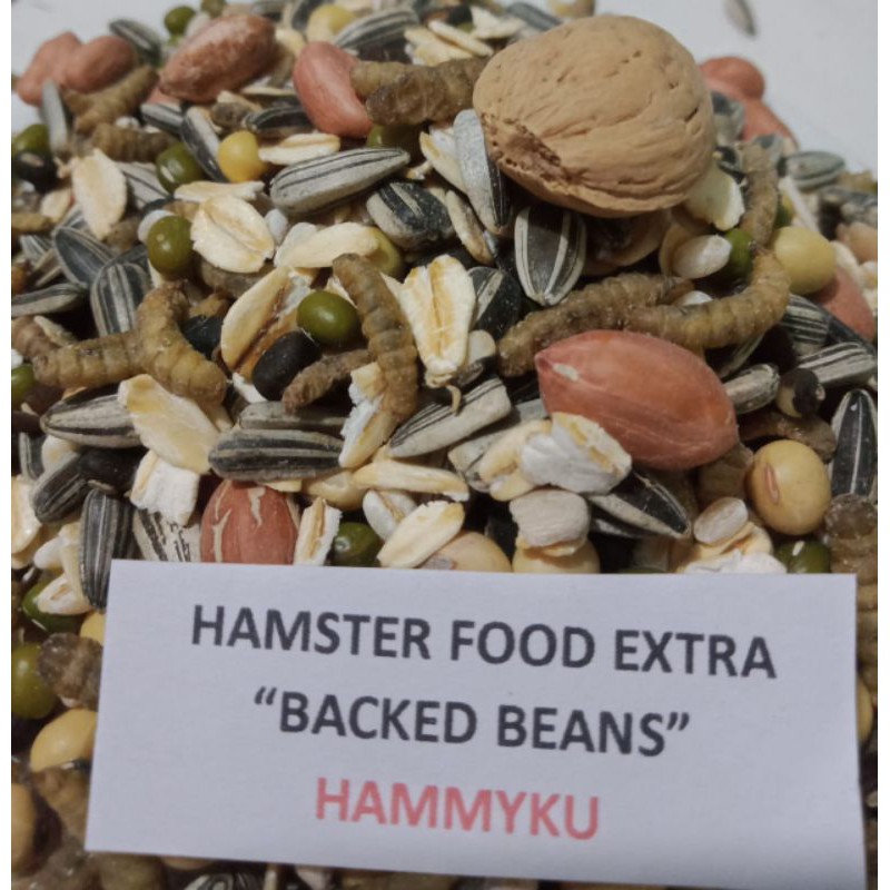 MAKANAN HAMSTER - BACKED BEANS SPECIAL