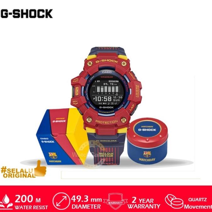 Jam Tangan Casio G-Shock GBD-100BAR-4DR Limited Barcelona Original Termurah