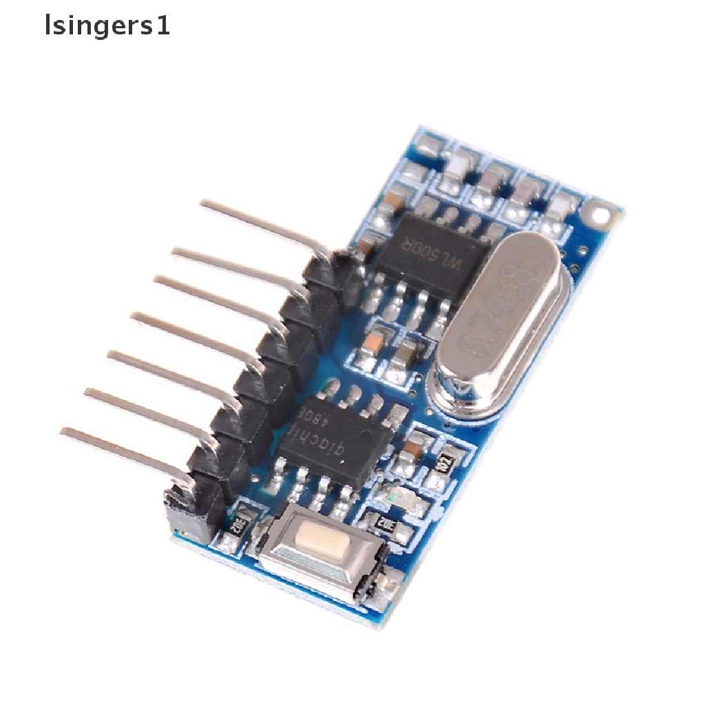 (lsingers1) Modul Decoder Receiver Wireless RF 433mhz 1527