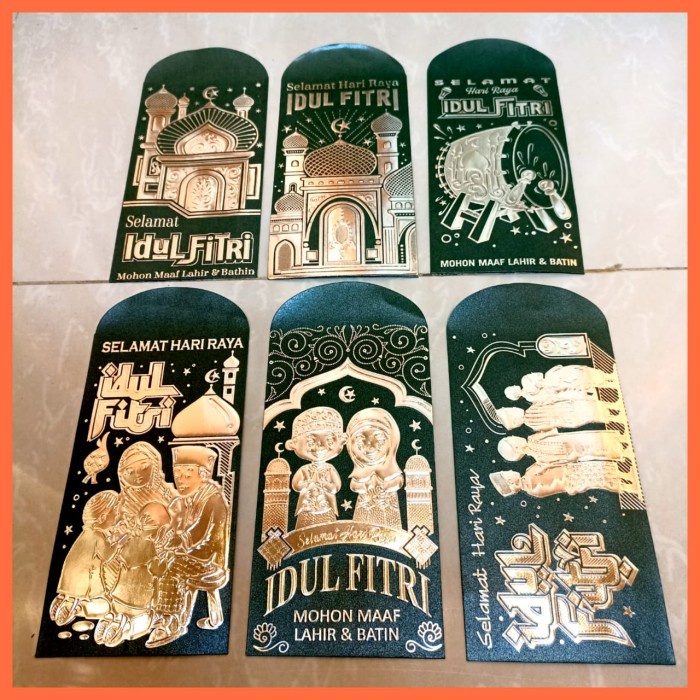 

Amplop Lebaran Poli Mengkilap Panjang / Angpau Amplop Idul Fitri 075
