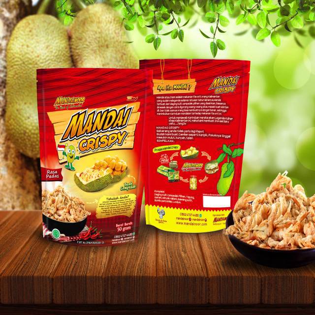 

Mandai Crispy Pedas 50 gram