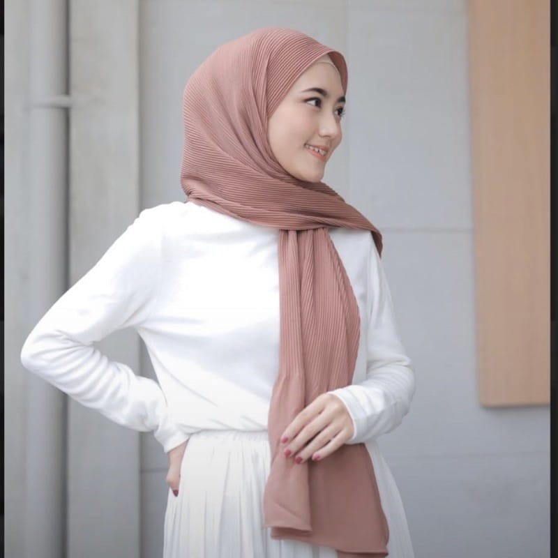 PASHMINA PLISKET LIDI CERUTY BABYDOL PREMIUM 180X75