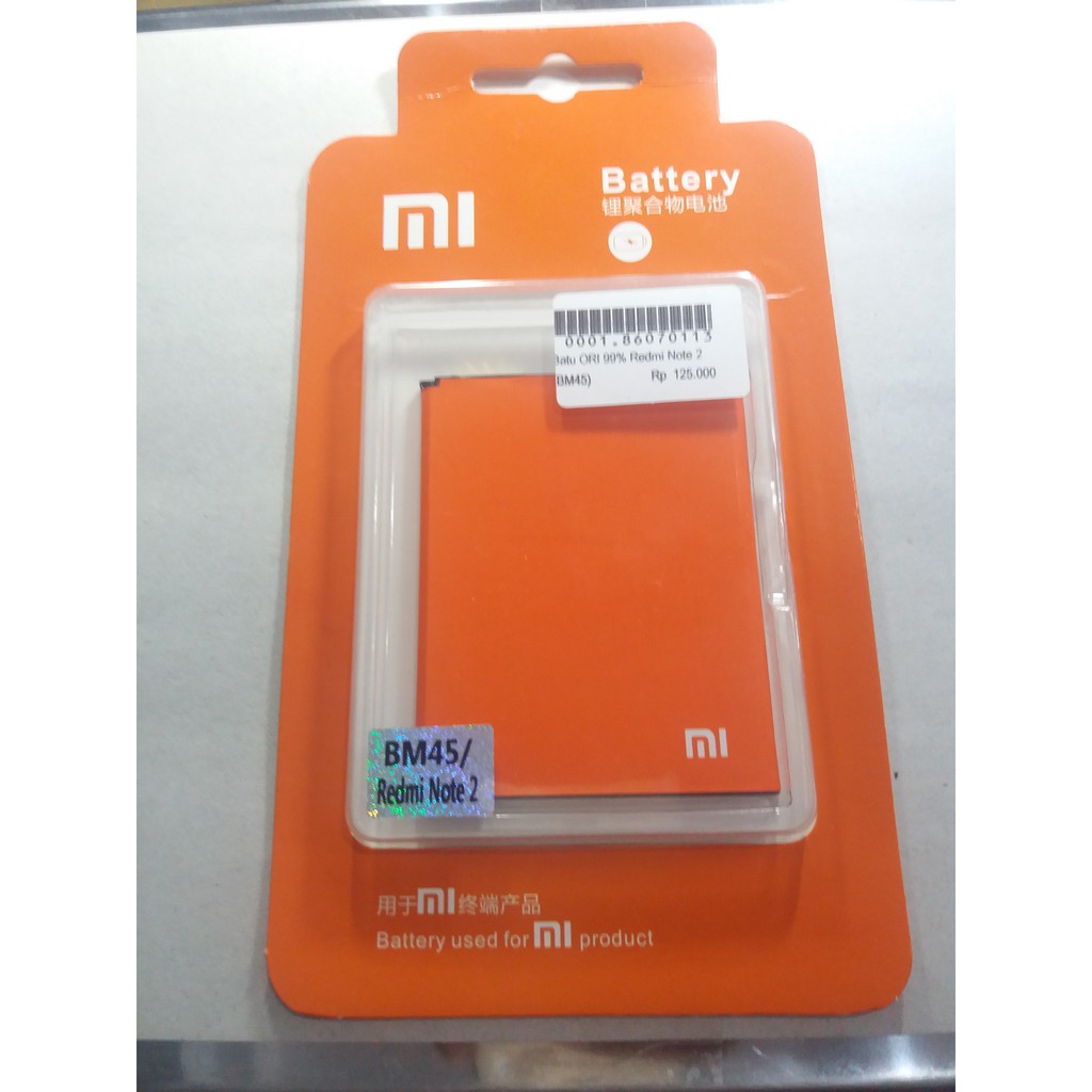 BATU ORI 99 REDMI NOTE 2