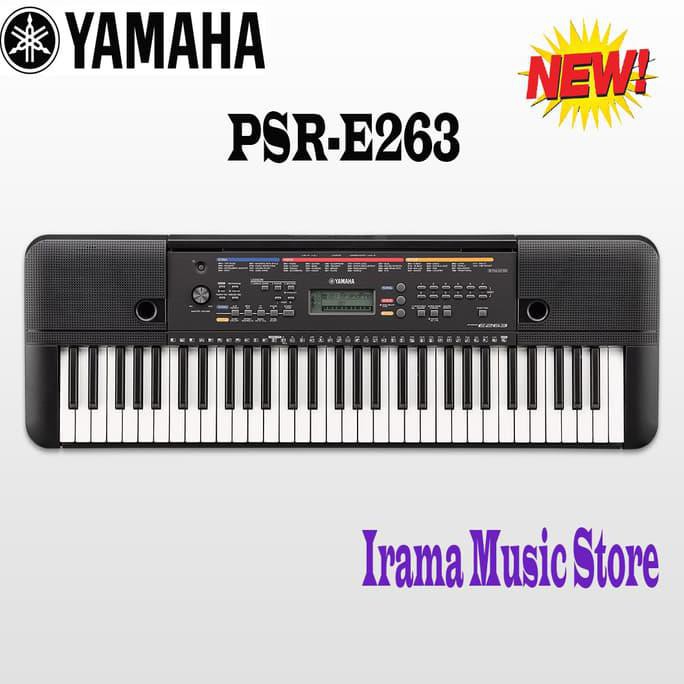 Terlaris  NEW  Keyboard Yamaha PSR 263 PSR263 PSRE E PSRE263 Penerus 253 PSR253 Sale