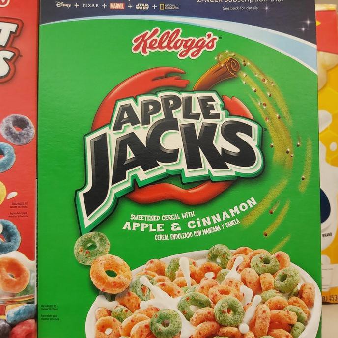 

SEREAL KELLOGS APPLE JACKS - APPLE CINAMON