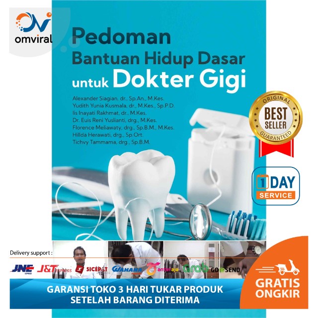 OV30P - Buku Pedoman Bantuan Hidup Dasar untuk Dokter Gigi Alexander Siagian Penerbit Deepublish