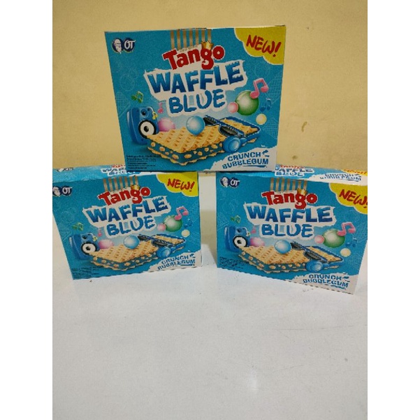 Tango waffle Bubble gum Blue 1box isi 20pcs grosir