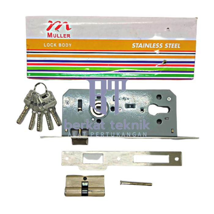 bodi kunci pintu rumah lidah muller/body lidah