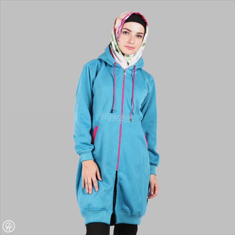 JAKET MUSLIMAH HIJABER HIJACKET BASIC TURKISH X PINK SERIES ORIGINAL [SALE]off40%