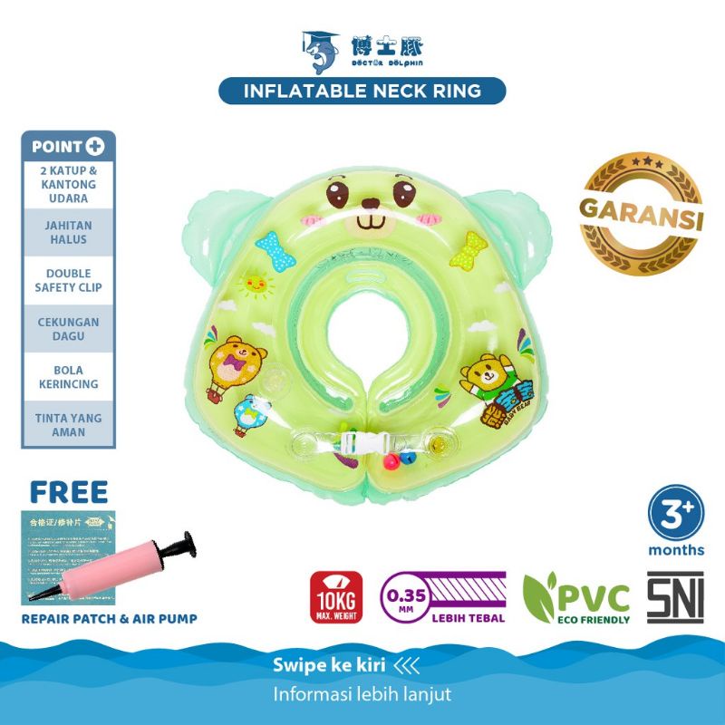 doctor Dolphin Inflatable Neck Ring DD01013