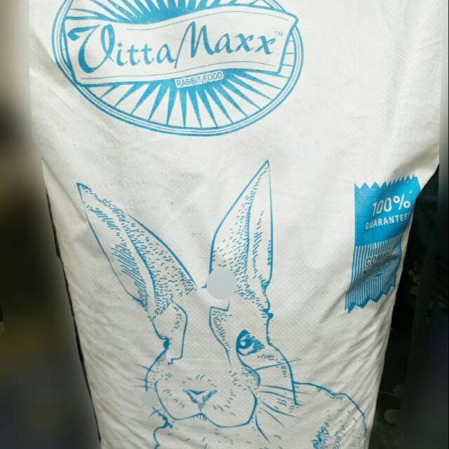 VITTAMAXX RABBIT 1 KG / pakan kelinci / rabit food / makanan / vitamax / vita max