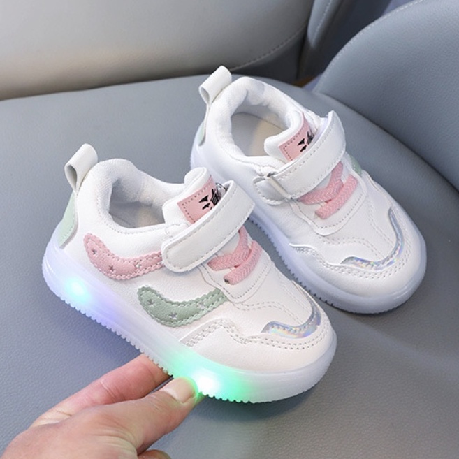 babyfit [21-30] SILVERLINE sepatu lampu sneakers anak lampu LED gs-0912r