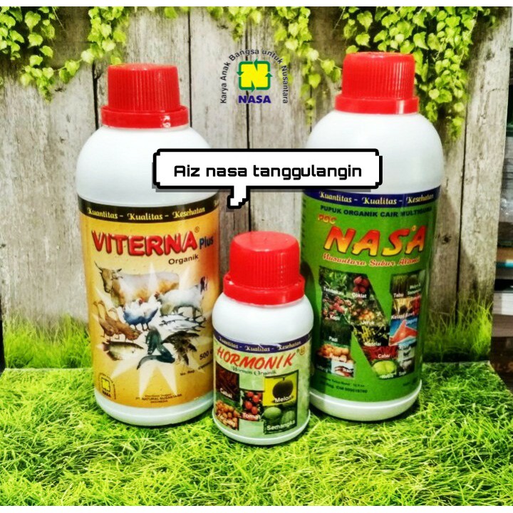 paket vitamin ternak organik - viterna - poc nasa - hormonik