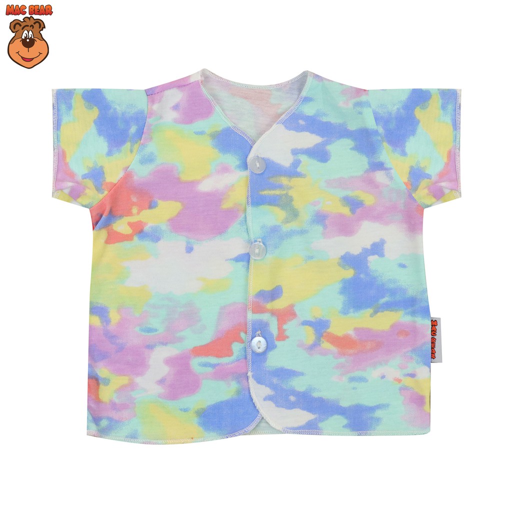 MacBear Baju  Bayi  Unisex Atasan Army Rainbow Newborn 6 