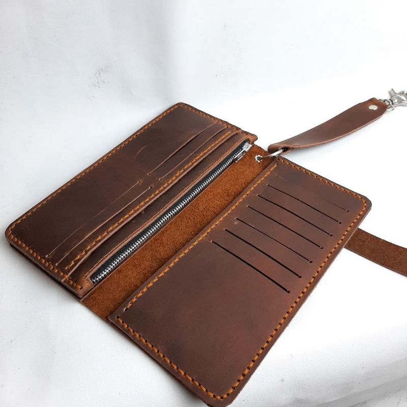 dompet kulit sapi asli leather original vintage