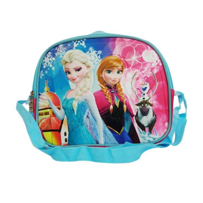 Tas Foil Lunch Bag Selempang Tas Anak Sekolah - Pink