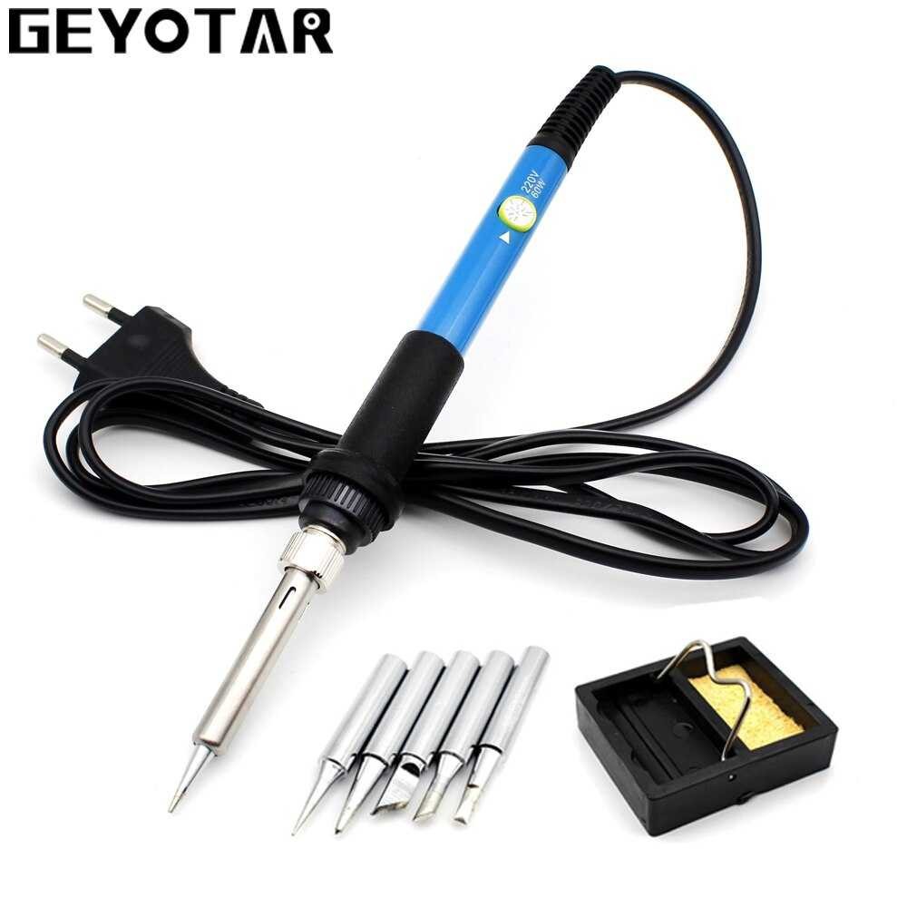 Best Seller ! GEYOTAR Peralatan Solder Iron Kit 60W 220V - SIK-003