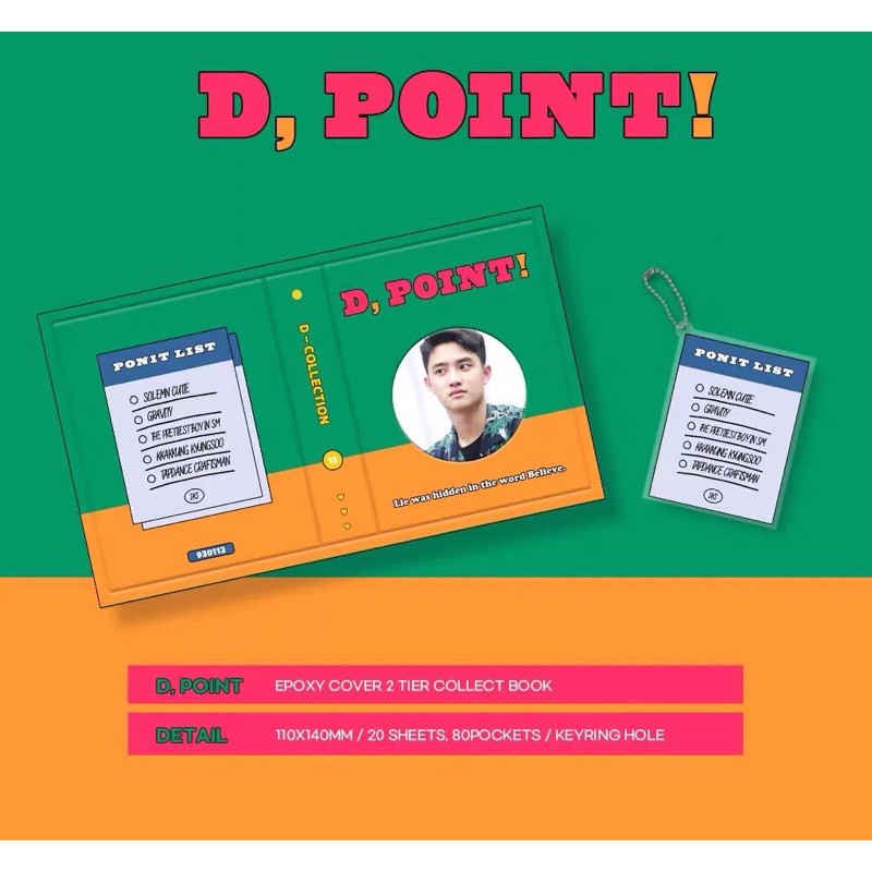 baca deskripsi  EXO POINT COLLECT BOOK D.O BAEKHYUN SUHO