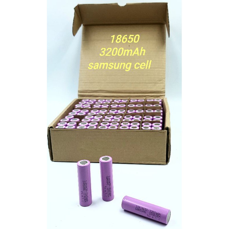 Battery 18650 3200mah samsung cell