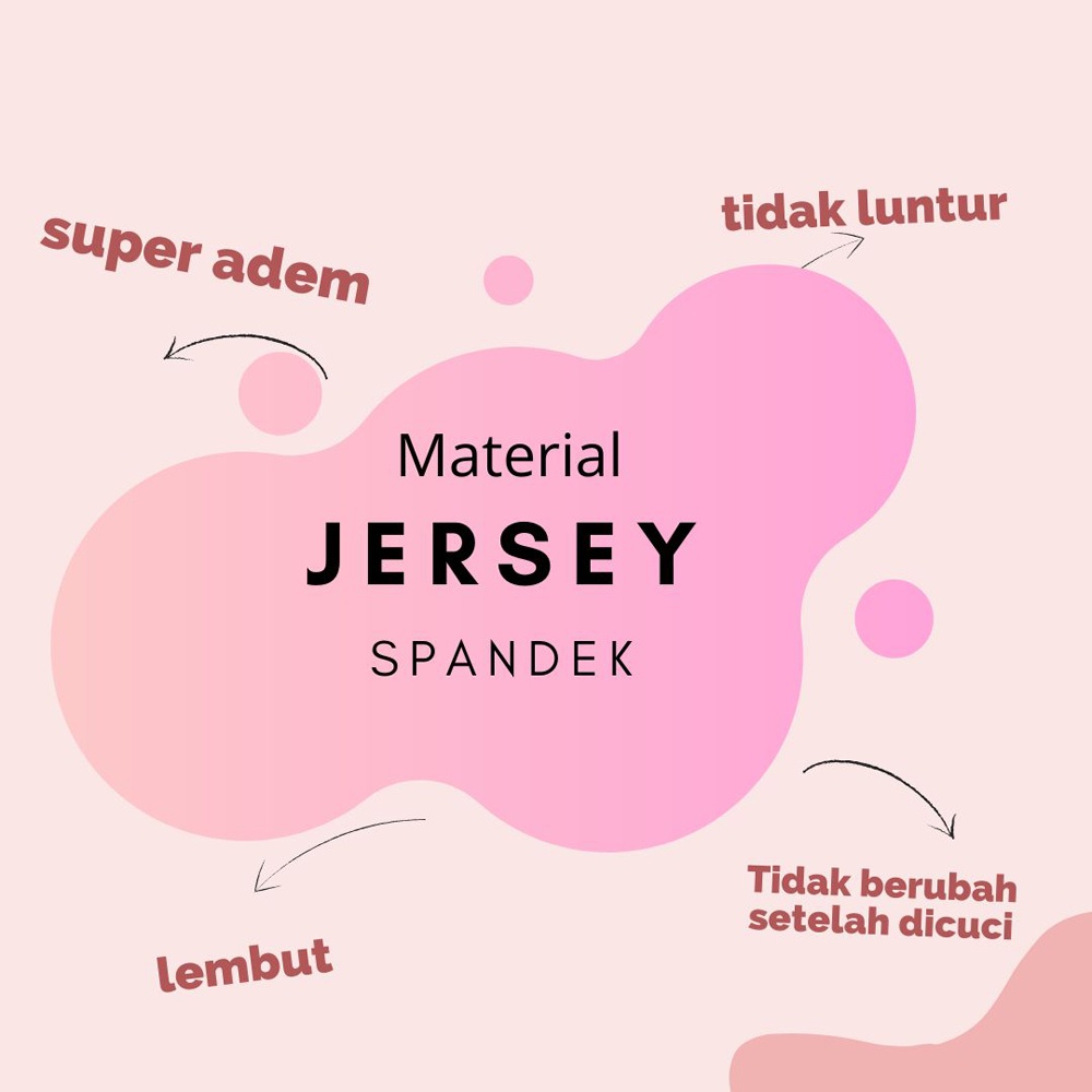 HIJAB SEGITIGA INSTAN/KERUDUNG INSTAN JERSEY UKURAN M DAN L / JILBAB INSTAN SEGITIGA Fleur