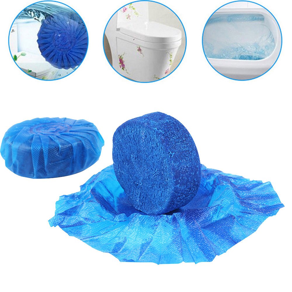 Tablet Biru Pembersih Penyegar Kloset Toilet Cleaner Anti Kuman 50g