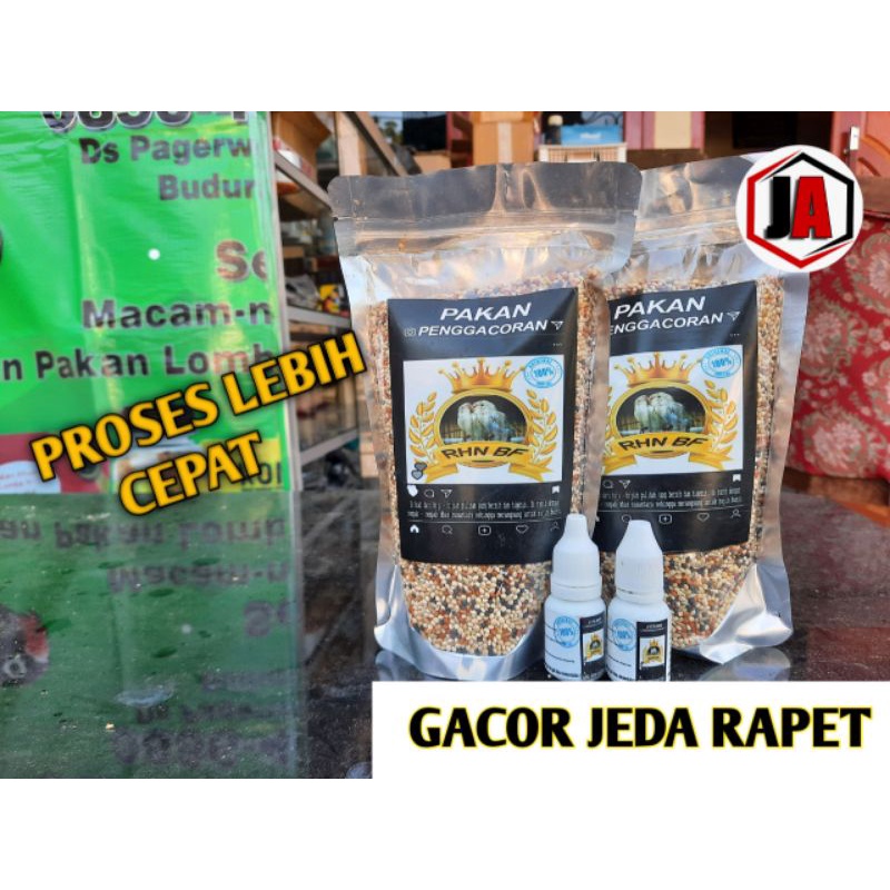 PAKAN RHN SALATIGA MILET DAN VITAMIN PENGGACOR LOVEBIRD RHN SALATIGA