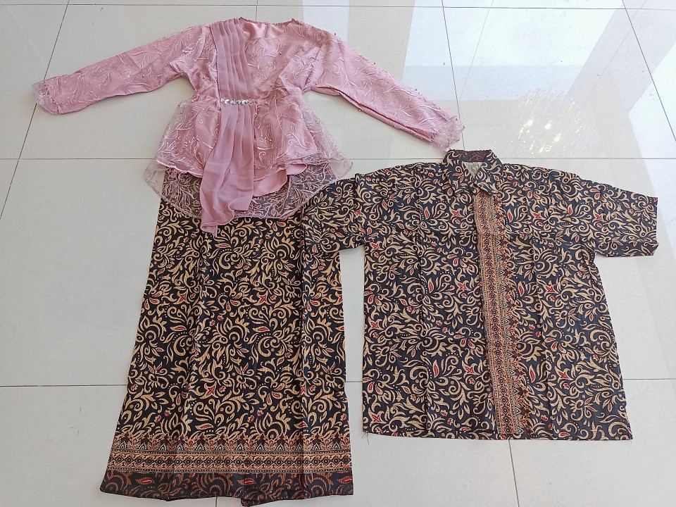 ( New Arival ) Maura Couple - Sania Ruffle Batik Couple Ori Ndoro Jowi Dnt Garansi Termurah New Tidi