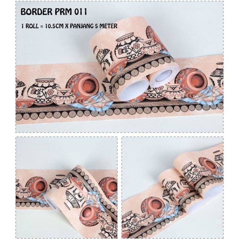 WALLPAPER BORDER PRM 033 034 035 036 037 038 039 031 015 003 017 010 011 LIST BORDER STIKER DINDING