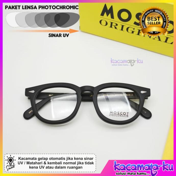 Kacamata Moscot Lemtosh size S/M/L Premium Lensa Photocromic