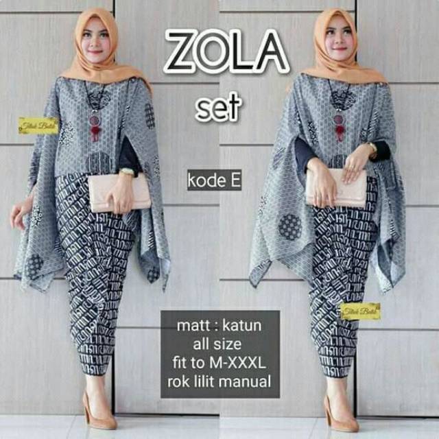 Batik Zola set Batwing modern