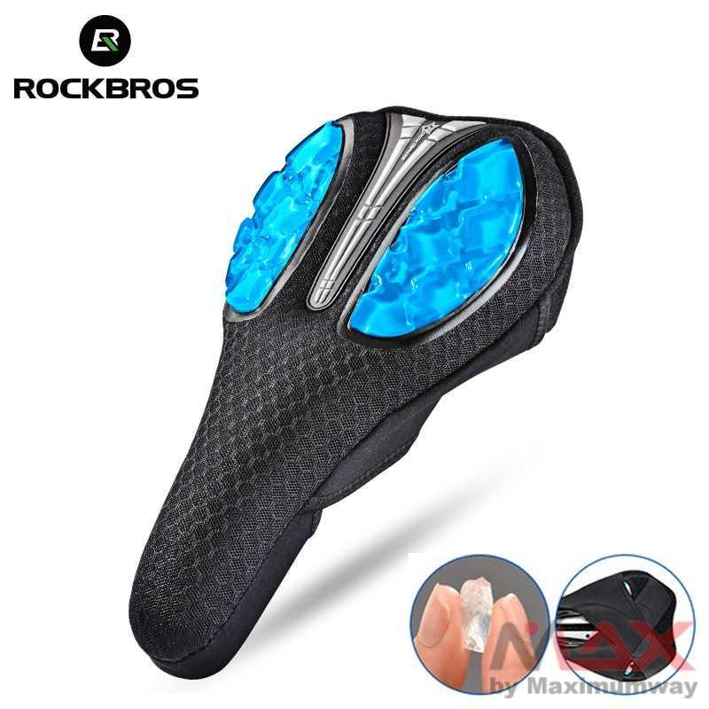 Rockbros Cover Jok Sadel Sepeda Liquid Silicone Gel - LF1034 Warna Biru