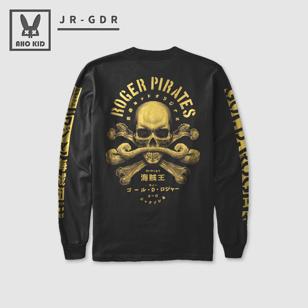Aho Kid Original | Kaos Distro Anime One Piece - Jolly Roger Roger Pirates