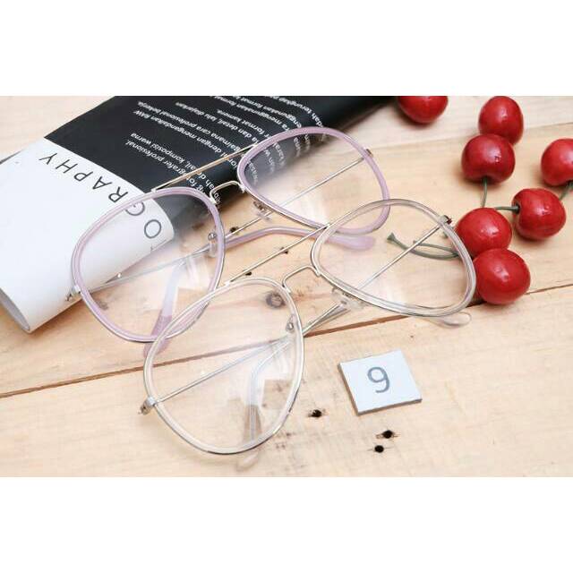 kacamata wanita fashion korea / kacamata oval /kacamata bulat