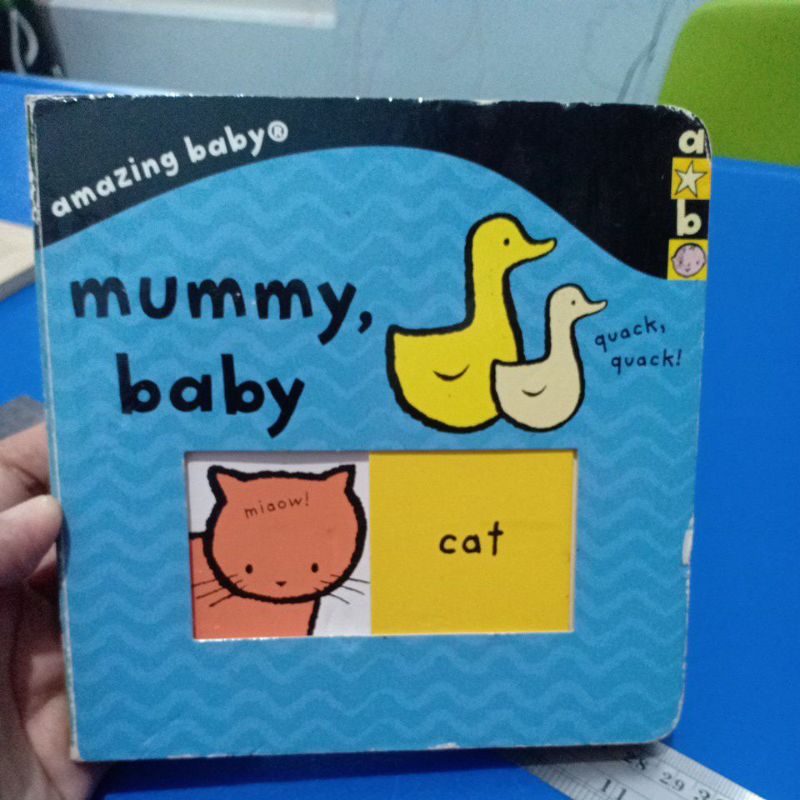 Preloved board book baby duck
