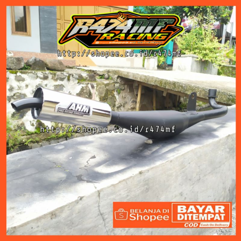 Knalpot Bravo RC100 Standar Racing AHM