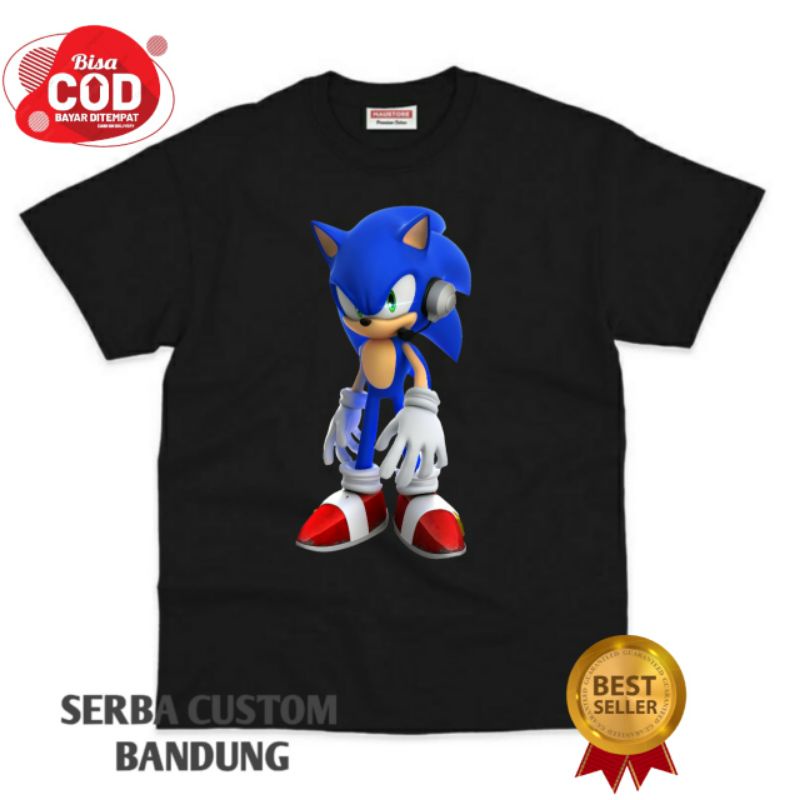 Kaos anak Baju anak Sonic