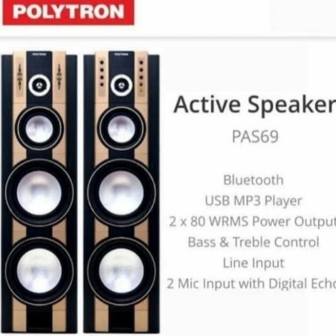 Speaker Aktif Polytron Pas 69 Bluetooth Malikanufa