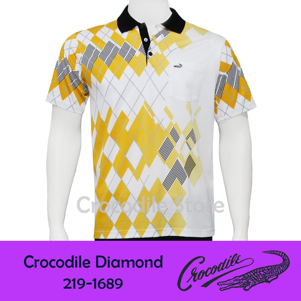Kaos Kerah Pria Crocodile Diamond 219-1689