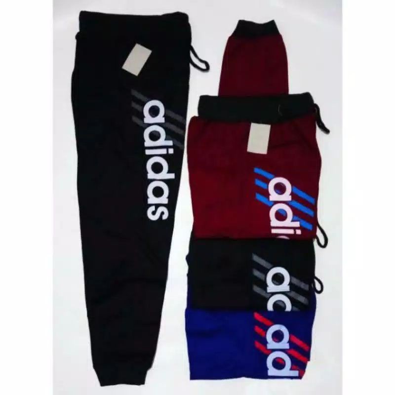 celana jogger 3/4 &amp; panjang pria wanita