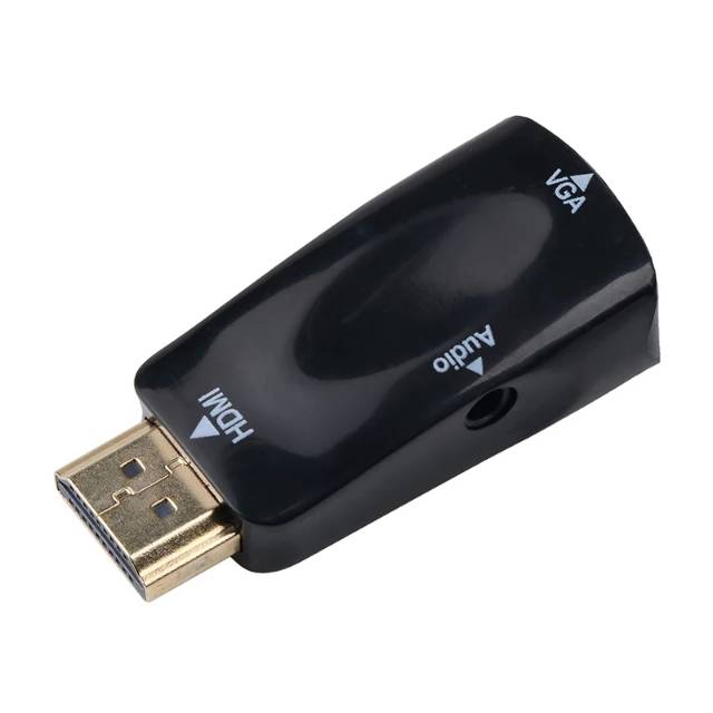 KONEKTOR HDMI TO VGA + AUDIO DONGLE